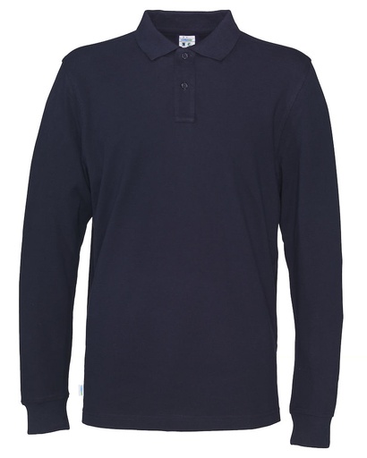 PIQUE LONG SLEEVE – NAVY