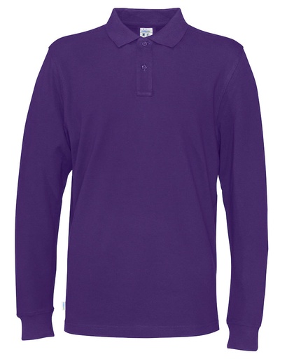 PIQUE LONG SLEEVE – PURPLE
