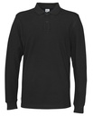 PIQUE LONG SLEEVE – BLACK