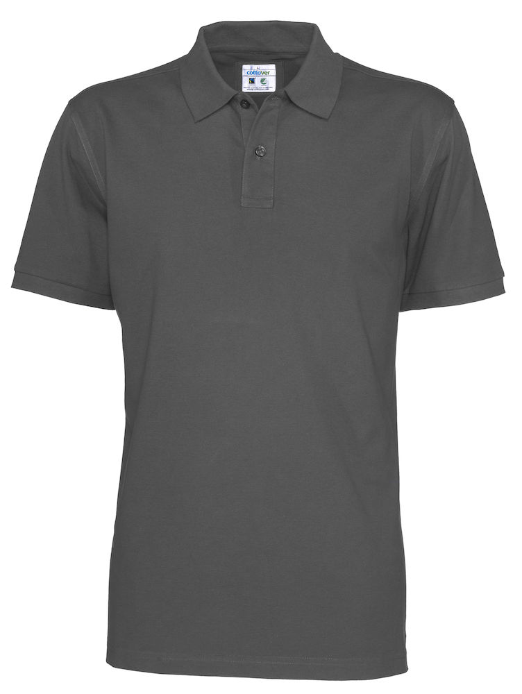 PIQUE POLO – CHARCOAL
