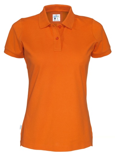 PIQUE POLO WOMAN – ORANGE
