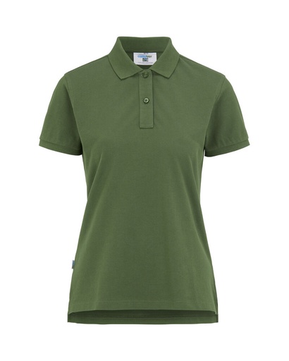 PIQUE POLO WOMAN – DK GREEN