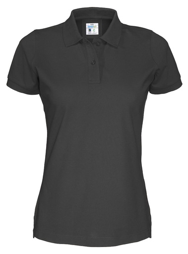PIQUE POLO WOMAN – BLACK