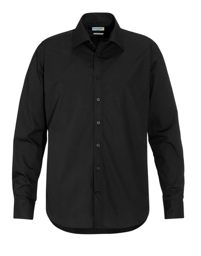 POPLIN COMFORT FIT (GOTS) – BLACK