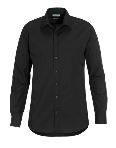 POPLIN SLIM FIT (GOTS) – BLACK