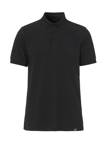 Stretch Pique Polo – Czarny - Black