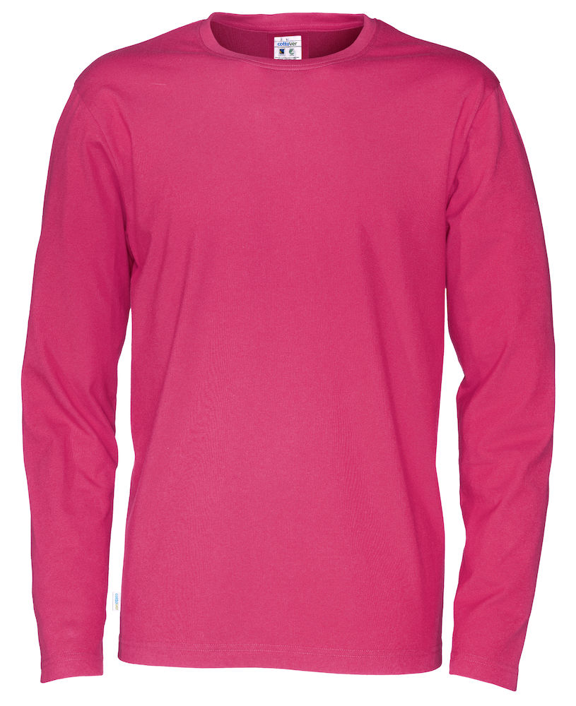T-SHIRT LONG SLEEVE – CERISE