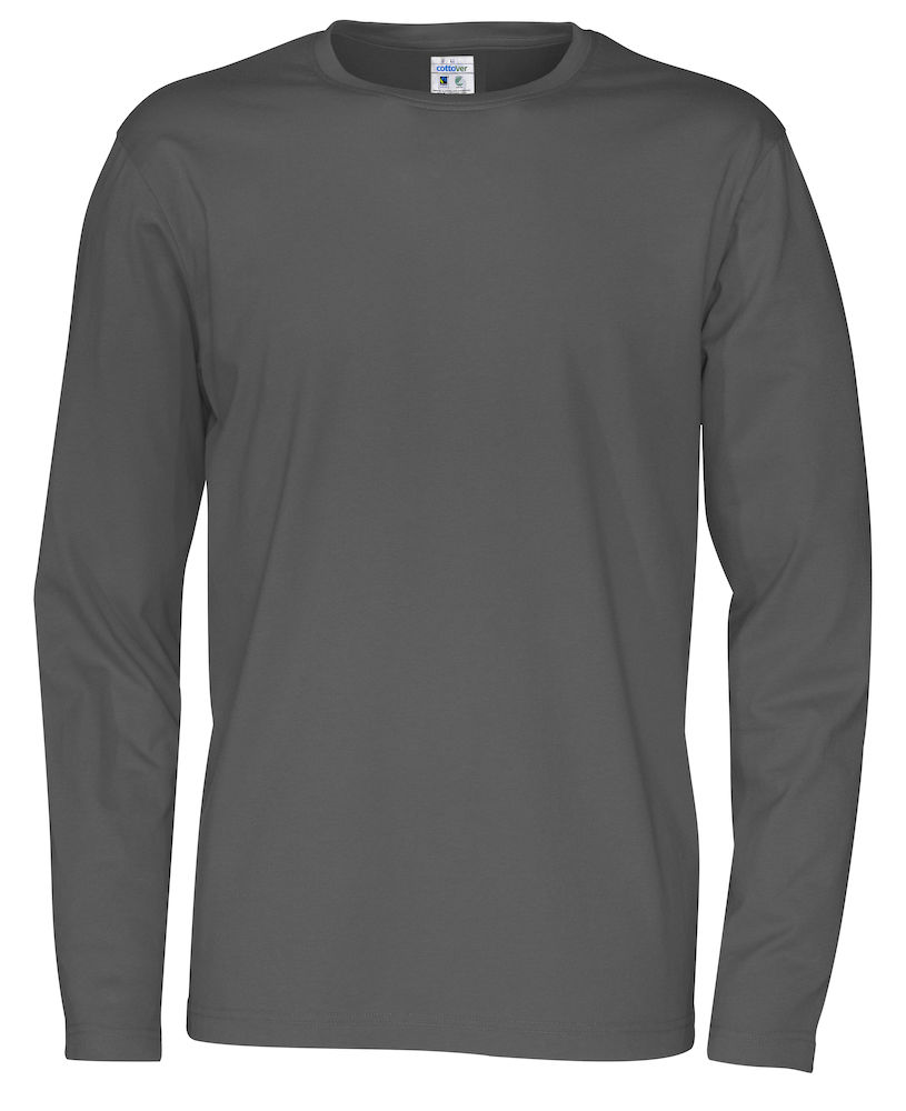 T-SHIRT LONG SLEEVE – CHARCOAL