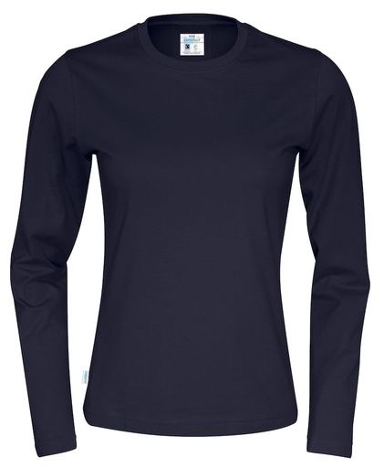 T-SHIRT LONG SLEEVE WOMAN – NAVY