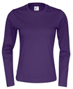 T-SHIRT LONG SLEEVE WOMAN – PURPLE