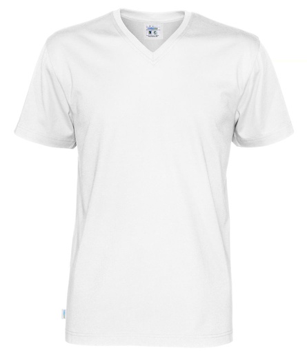 T-shirt V-Neck 141022 - White
