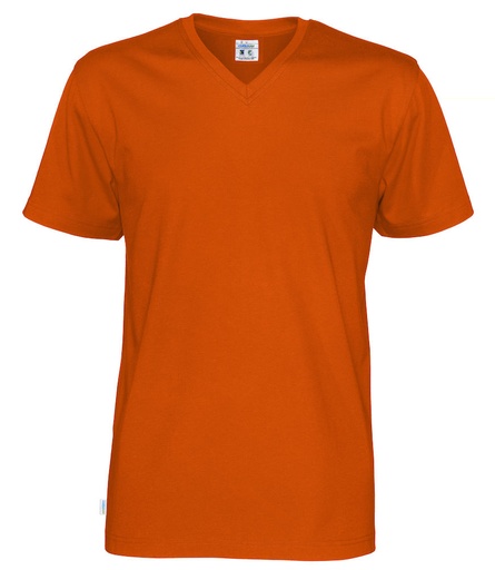 T-SHIRT V-NECK – ORANGE