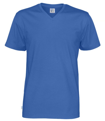 T-SHIRT V-NECK – ROYAL BLUE