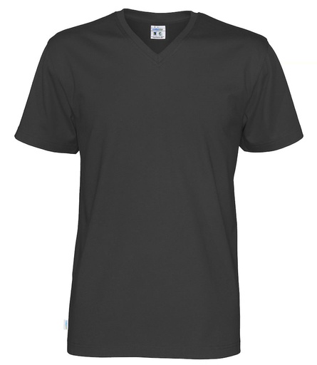 T-SHIRT V-NECK – BLACK