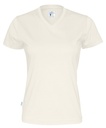 T-SHIRT V-NECK WOMAN – OFF-WHITE