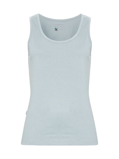TANKTOP WOMAN (GOTS) – MISTY BLUE