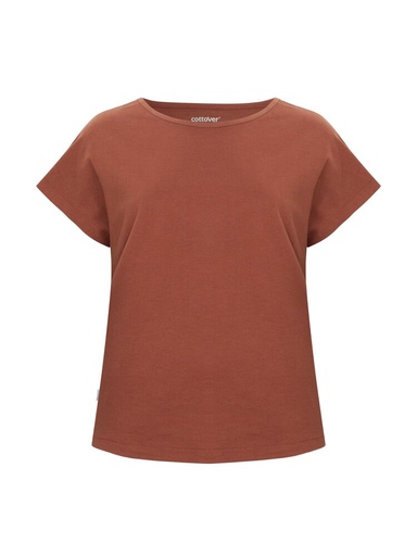 TOP WOMAN (GOTS) – RUST RED