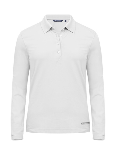 ADVANTAGE POLO LS WOMAN – WHITE