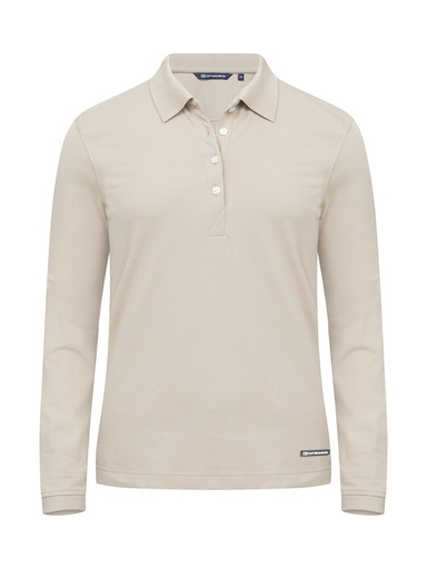 ADVANTAGE POLO LS WOMAN – BEIGE