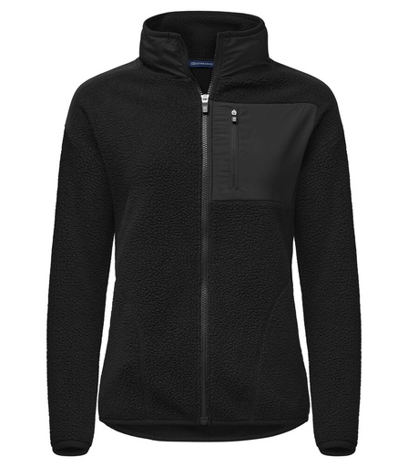 CASCADE SHERPA FLEECE WOMAN – BLACK