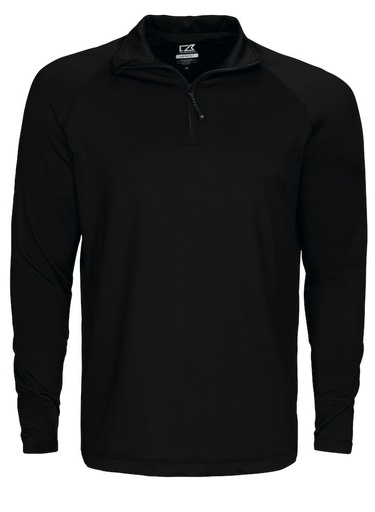 COOS BAY HALF ZIP – BLACK