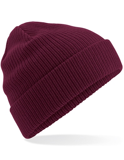 Czapka Beanie Bawełna Organiczna CB50 - Burgundy