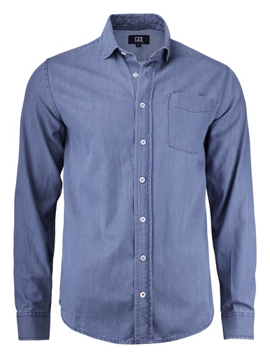 ELLENSBURG DENIM SHIRT – DENIM BLUE