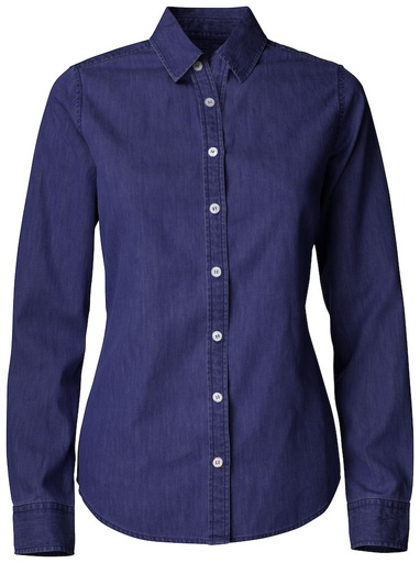 ELLENSBURG DENIM SHIRT WOMAN – DARK INDIGO