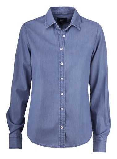 ELLENSBURG DENIM SHIRT WOMAN – DENIM BLUE