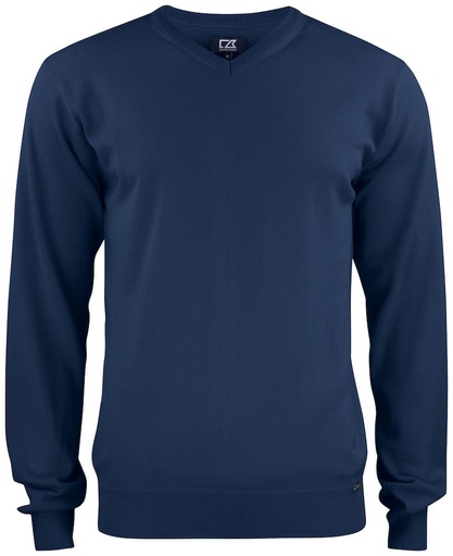 EVERETT V-NECK – DARK NAVY