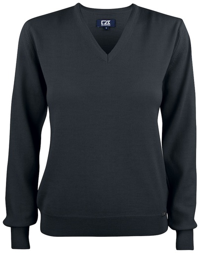 EVERETT V-NECK WOMAN – BLACK