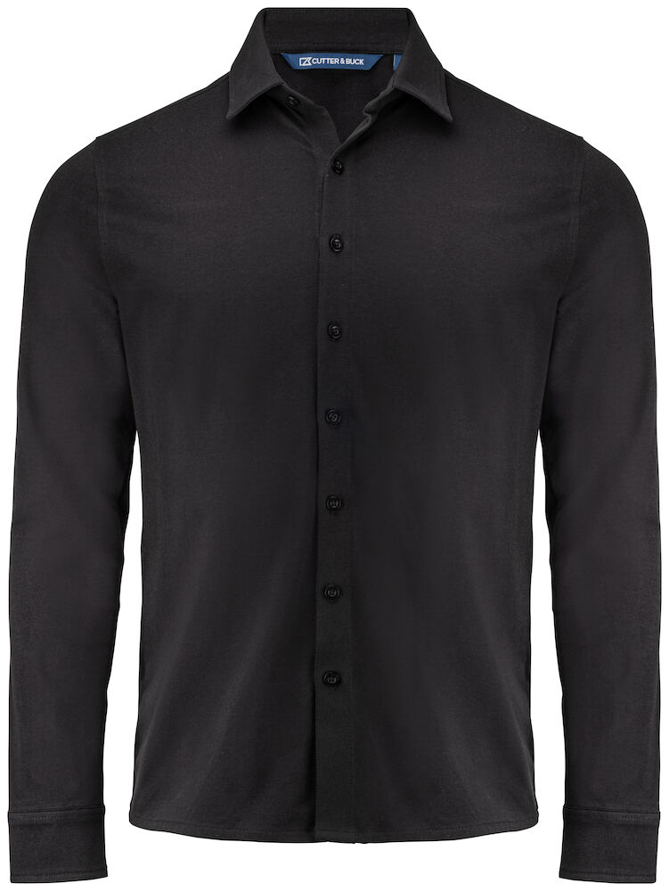 HEDLEY STRETCH SHIRT – BLACK