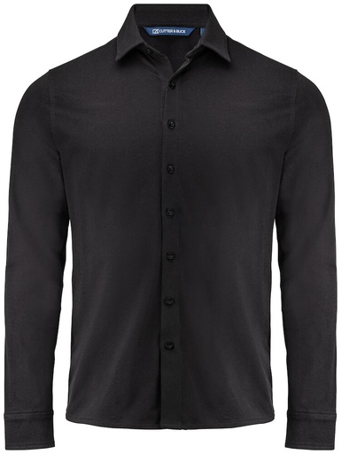 HEDLEY STRETCH SHIRT – BLACK