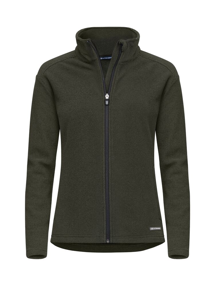 HUNTSPOINT FLEECE FZ WOMAN – IVY GREEN