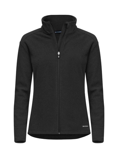 HUNTSPOINT FLEECE FZ WOMAN – BLACK