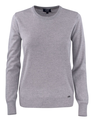 KENNEWICK CREWNECK WOMAN – GREY MELANGE
