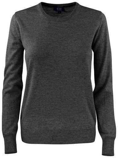 KENNEWICK CREWNECK WOMAN – ANTHRACITE MELANGE