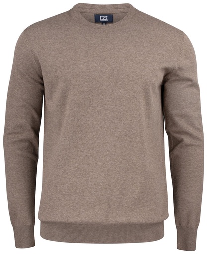 OAKVILLE CREWNECK – NOUGAT MELANGE