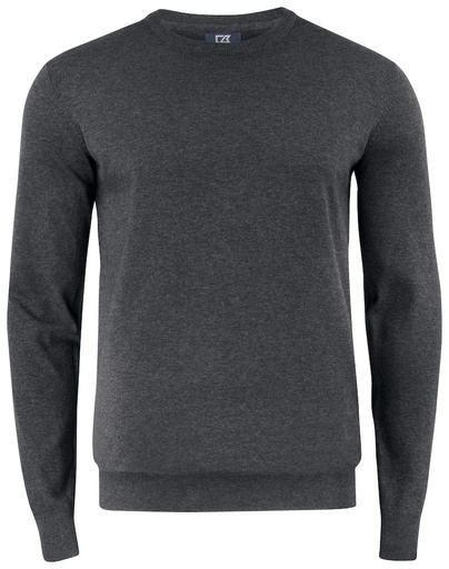 OAKVILLE CREWNECK – ANTHRACITE MELANGE