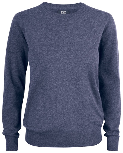 OAKVILLE CREWNECK WOMAN – NAVY MELANGE