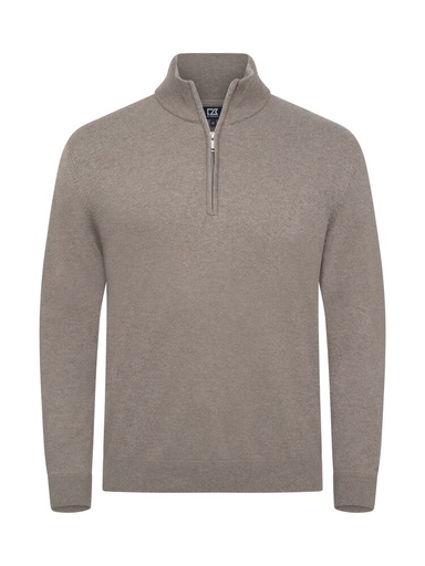 Sweter Oakville Half Zip Sweater 355428 - Nougat Melange