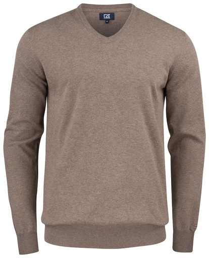 Sweter Oakville V-Neck 355418 - Nougat Melange