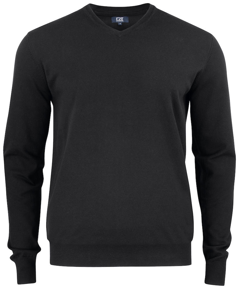 OAKVILLE V-NECK – BLACK