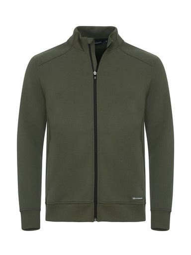 PEMBERTON CARDIGAN FZ – IVY GREEN