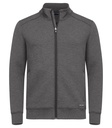 PEMBERTON CARDIGAN FZ – ANTHRACITE MELANGE
