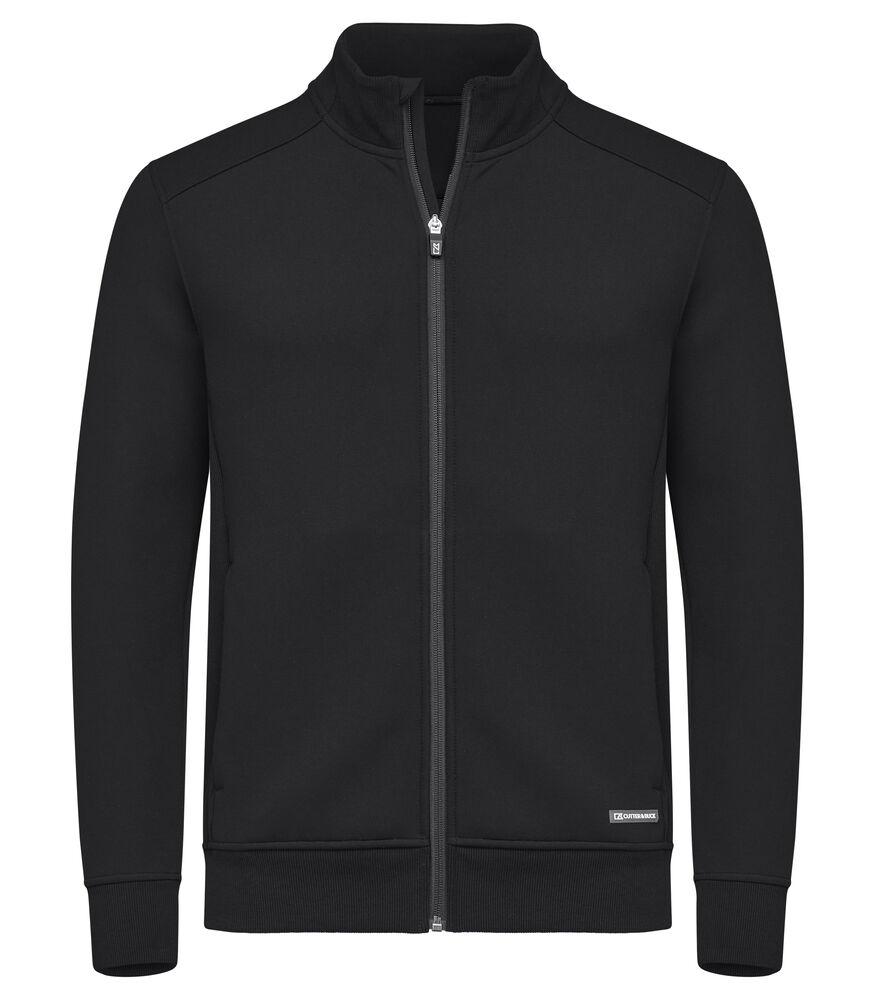PEMBERTON CARDIGAN FZ – BLACK