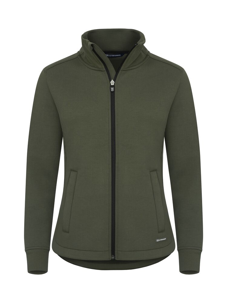 PEMBERTON CARDIGAN FZ WOMAN – IVY GREEN
