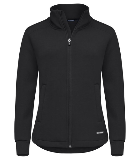 PEMBERTON CARDIGAN FZ WOMAN – BLACK