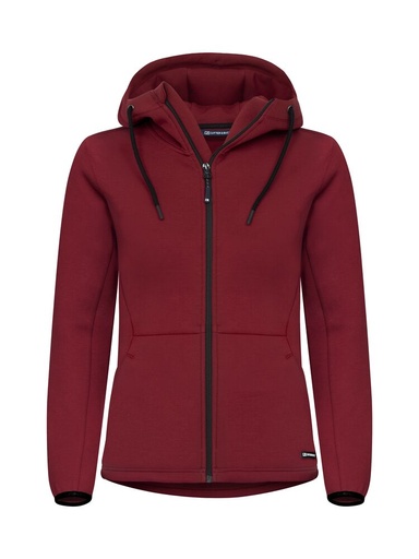 Bluza Pemberton Hood Fz Woman 358419 - Biking Red