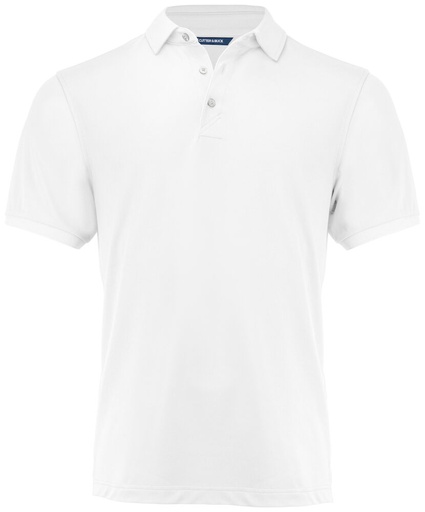VIRTUE ECO POLO SOLID – WHITE